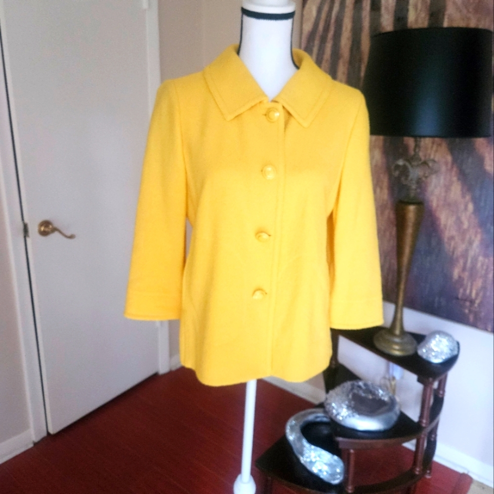 St. John Yellow Blazer